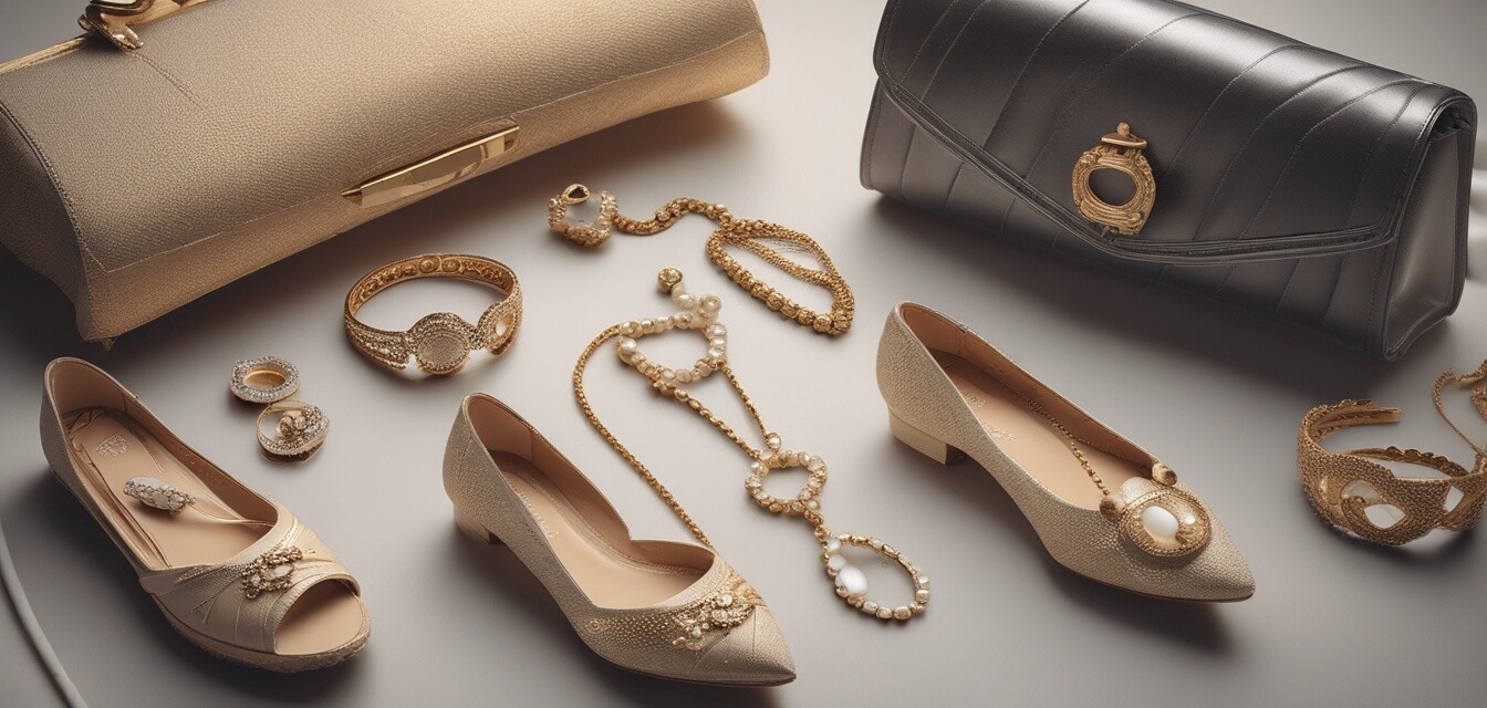 Accessoires pour tenues de soirée