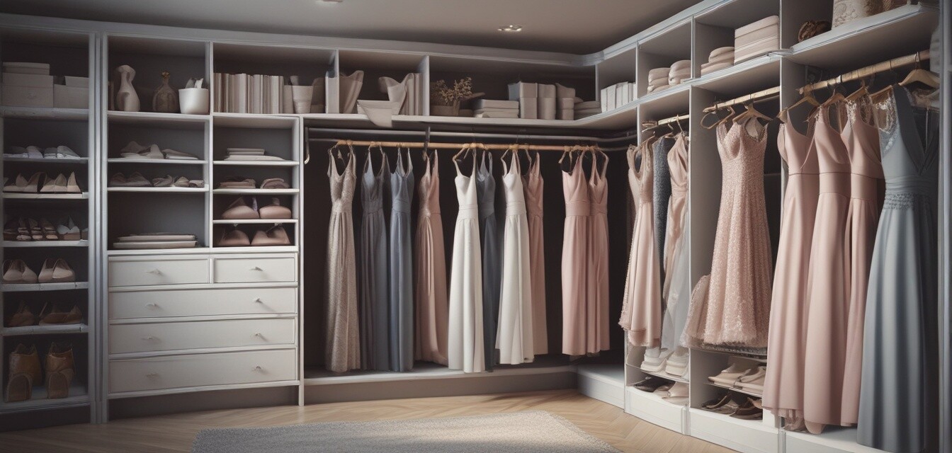 Entretien des tenues de soirée